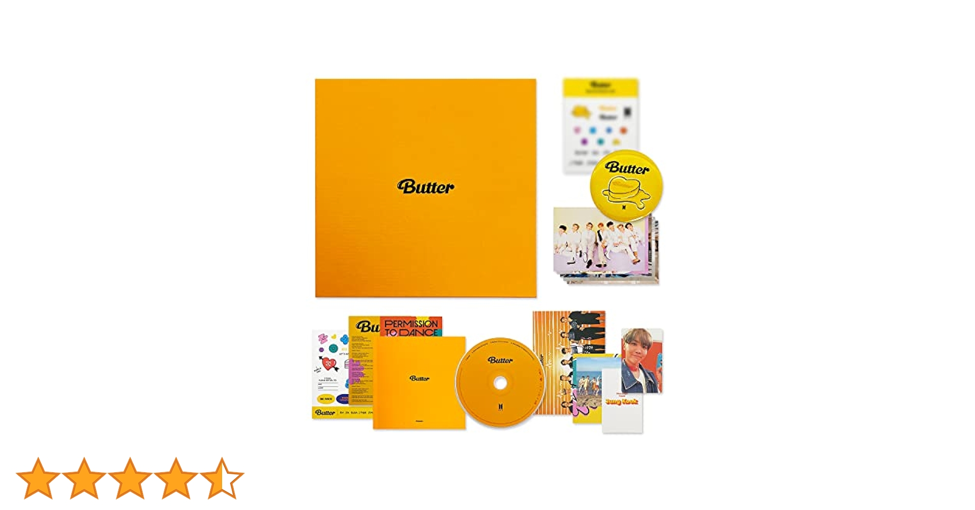 Amazon.co.jp: BTS Album - [ BUTTER ] (CREAM Ver.) CD-R +